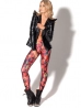 divatos mintás leggings