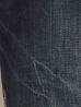 kék háromnegyedes farmer
