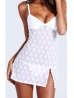 szexi kombiné tangával