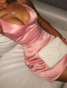 szatén mini koktélruha