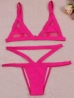 divat neon bandázs bikini
